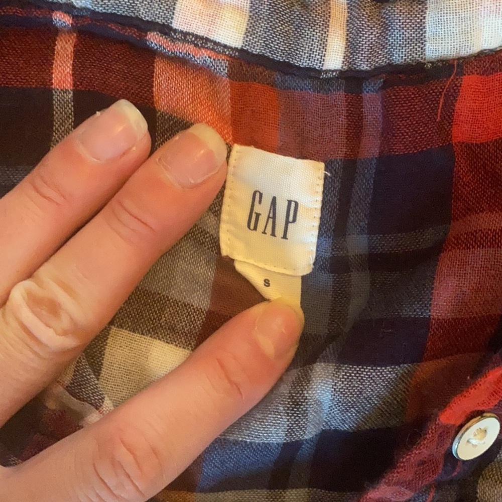 Plaid flannel gap dress - Picture 4 of 5